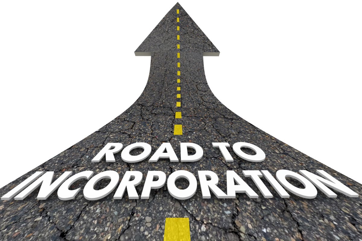 road to incorporation