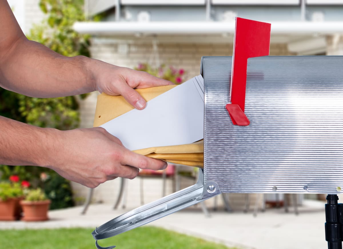 mail in mailbox