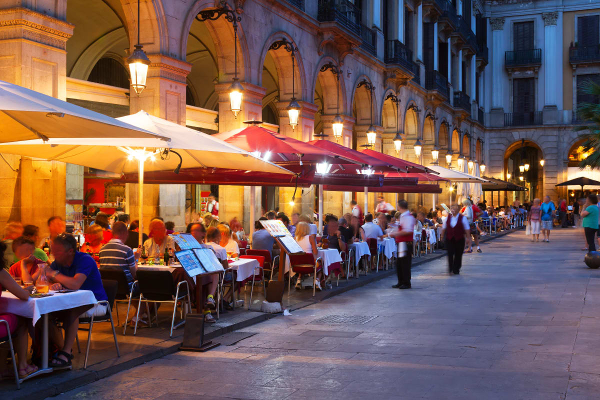 restaurant with outdoor seating