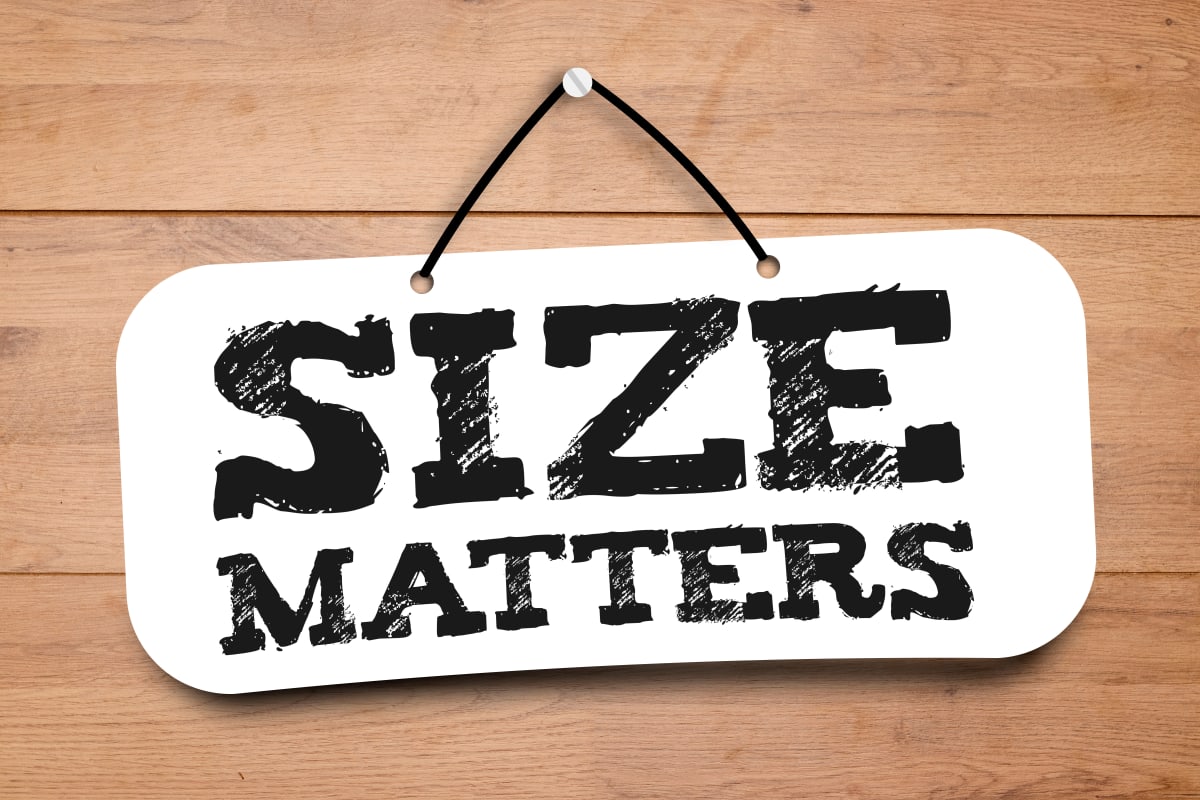 size matters