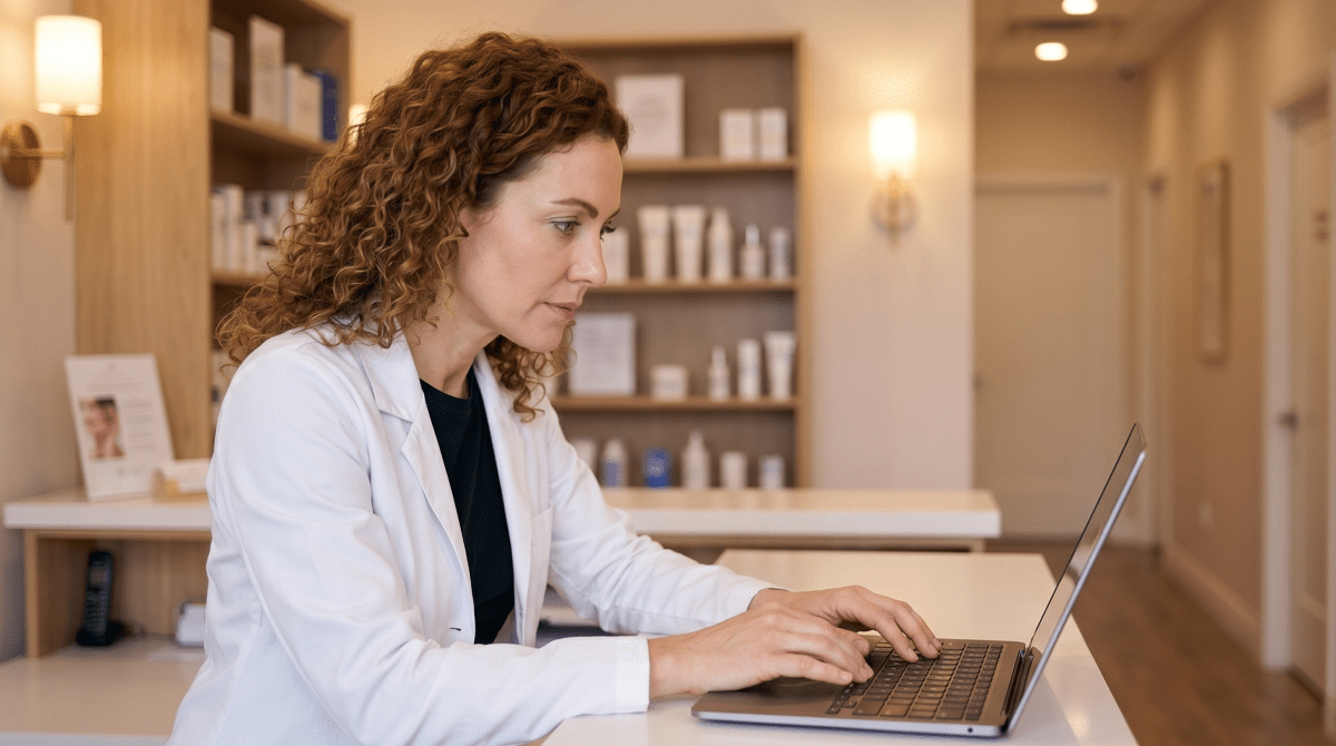 Acne clinic owner forming their LLC
