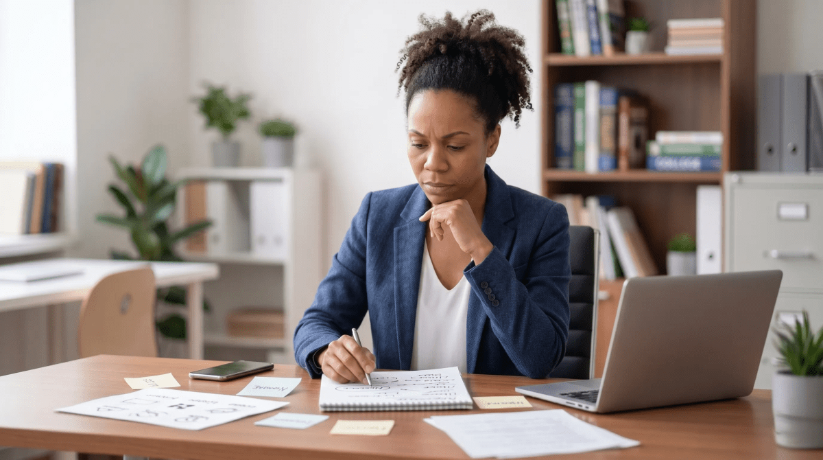 Admissions consultant naming a consulting business
