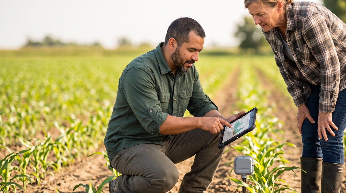 Agritech SaaS owner running an agritech SaaS platform