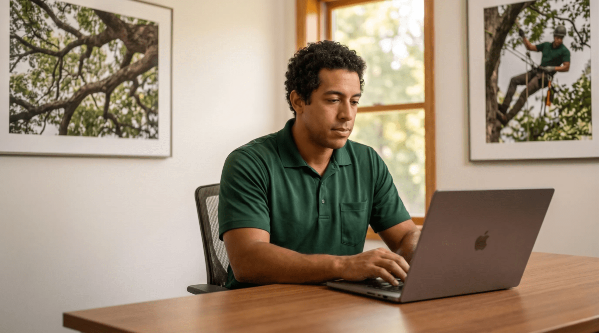 Arborist creating an LLC for a professional tree care and landscaping services business
