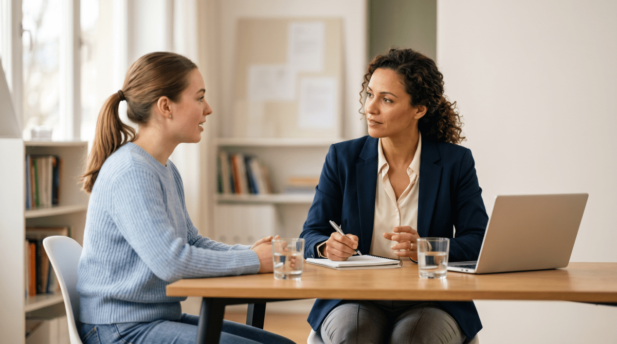 Au pair agency owner starting a business.