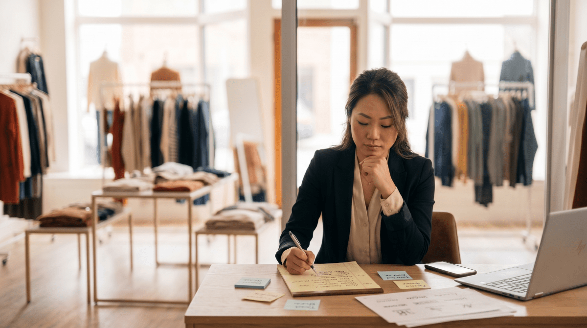 Women’s clothing boutique brainstorming business names