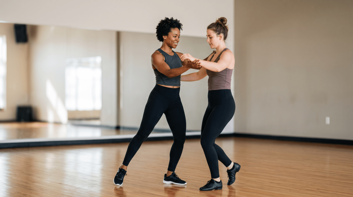 Dance fitness studio owner starting a business.