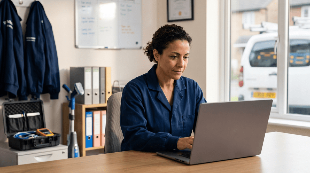 Data center cleaning business owner forming their LLC