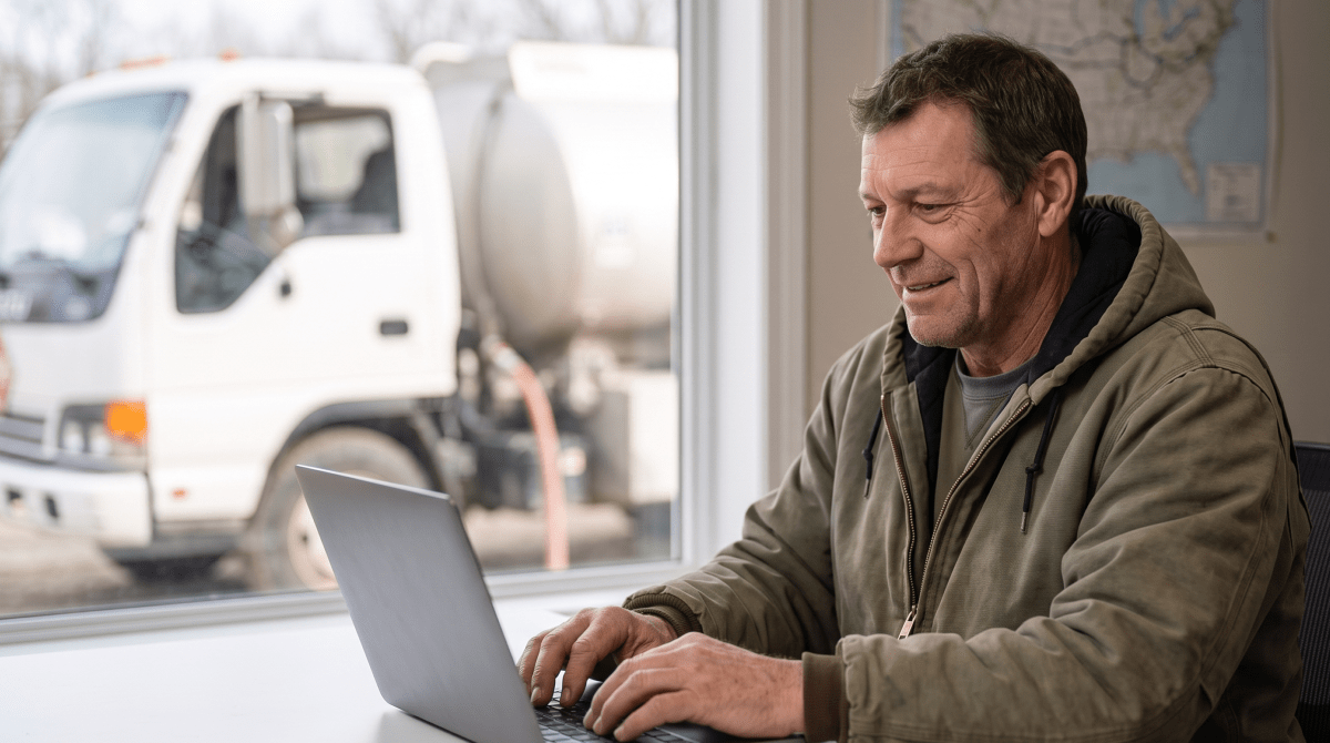 Diesel fuel delivery business owner forming their LLC