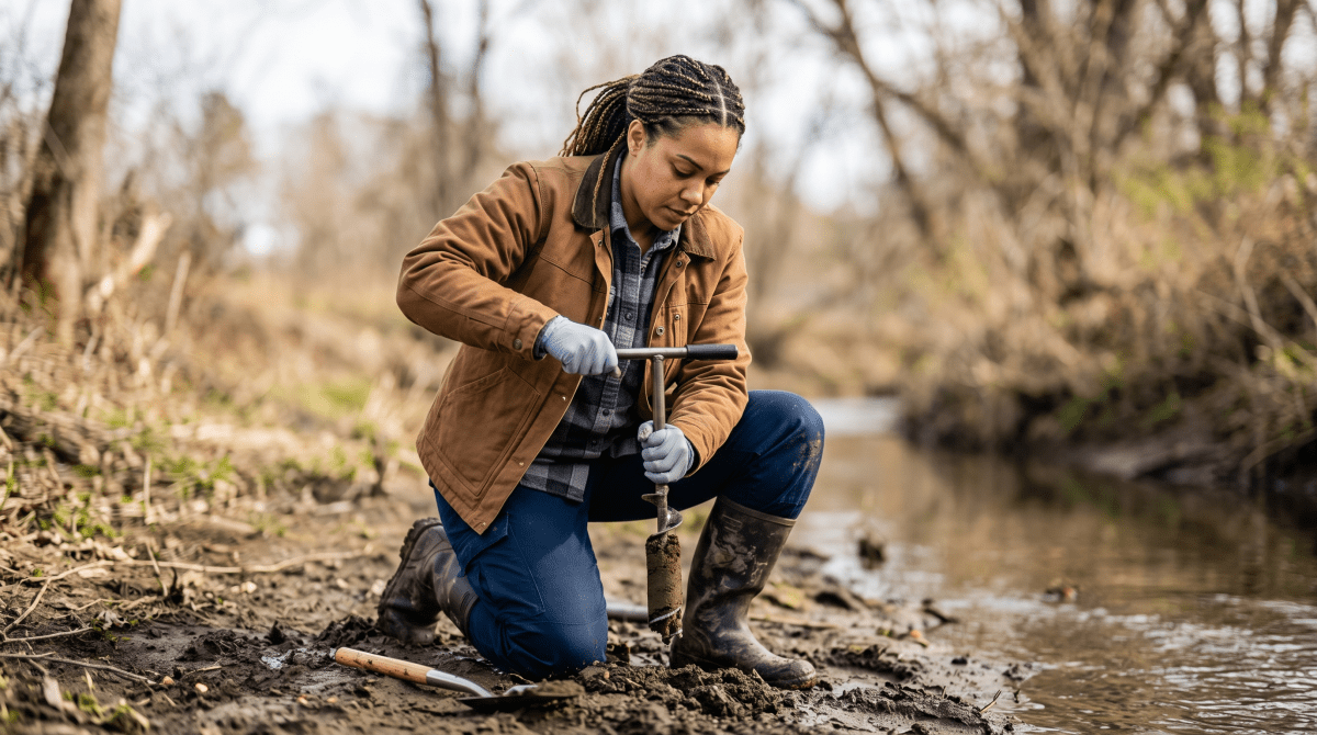 Environmental remediation owner working on their new business idea