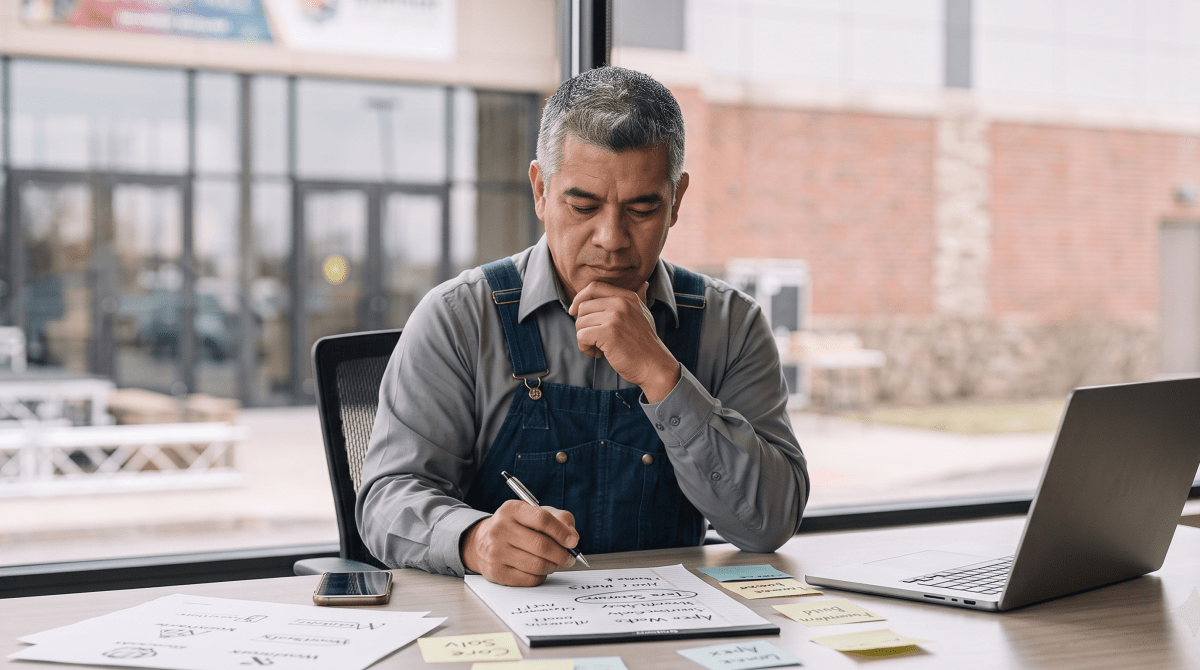 Event cleanup owner brainstorming business name ideas