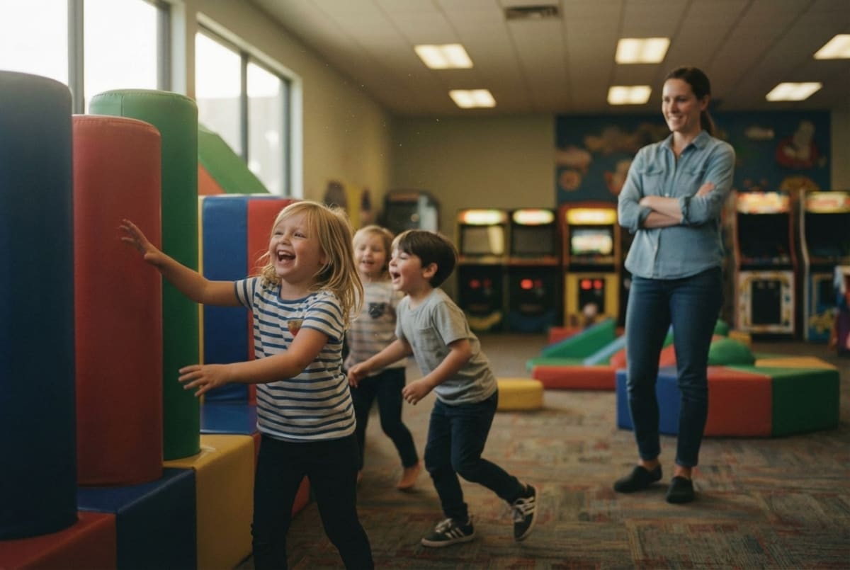 Family entertainment center filled with activities and attractions for children and families