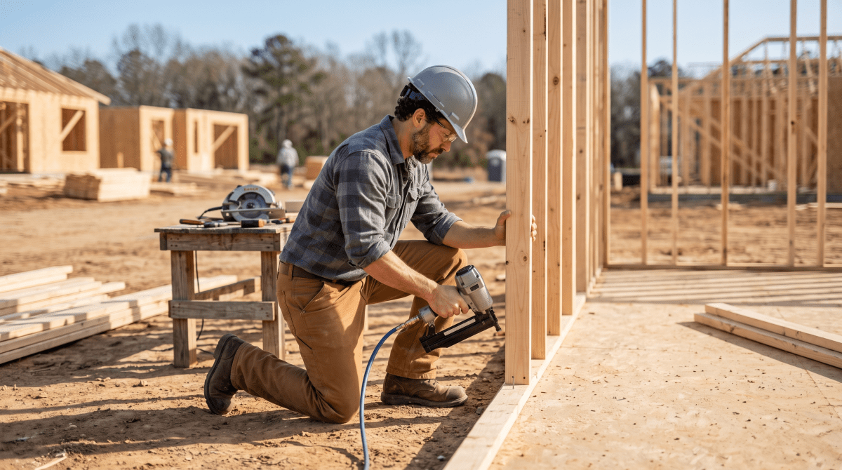 Framing contractor owner starting a business.