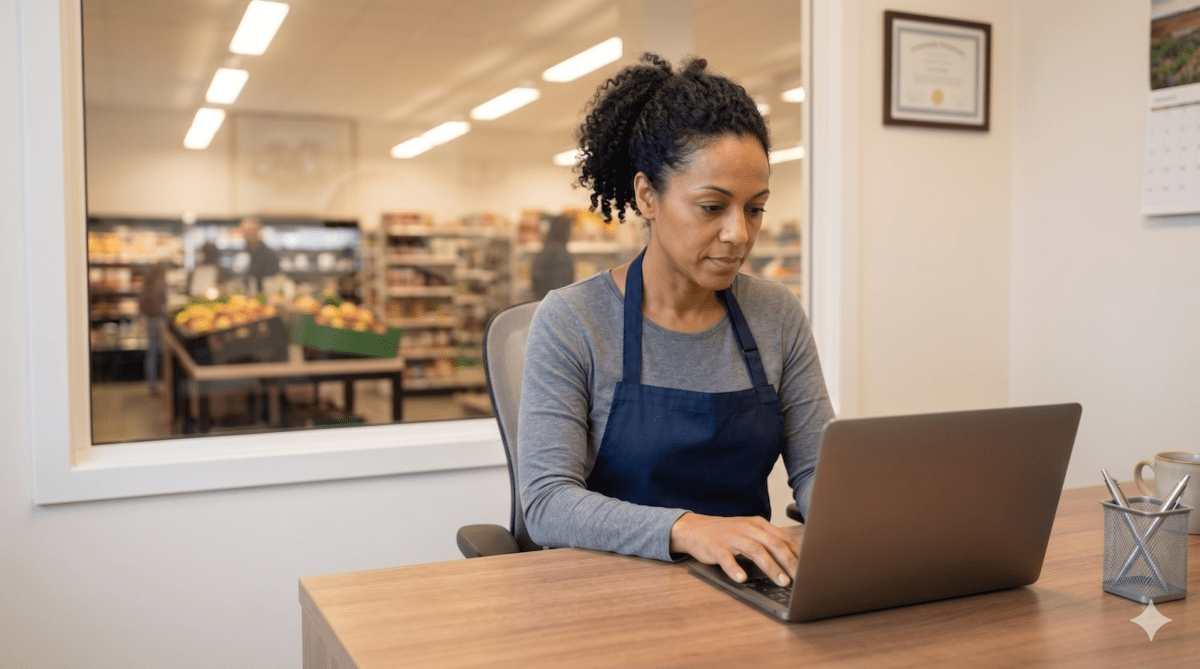 Grocery store owner creating an LLC for a small retail business