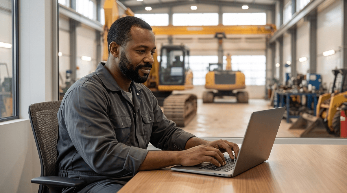 Heavy equipment repair business owner forming their LLC