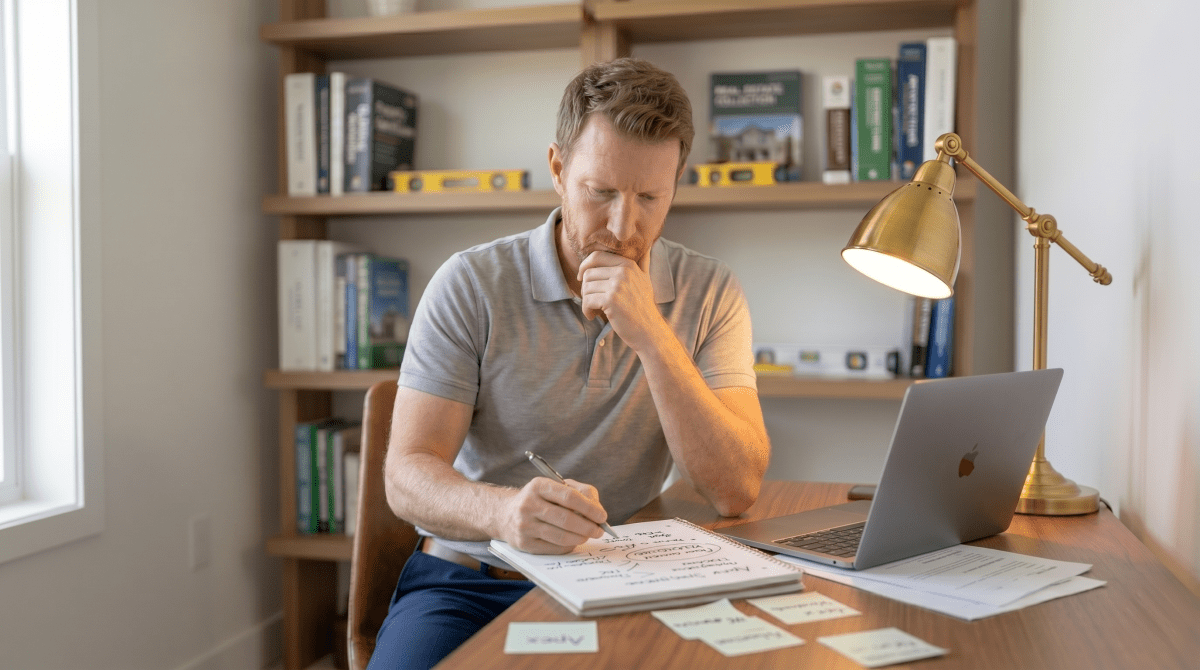 Home appraiser brainstorming appraisal business names