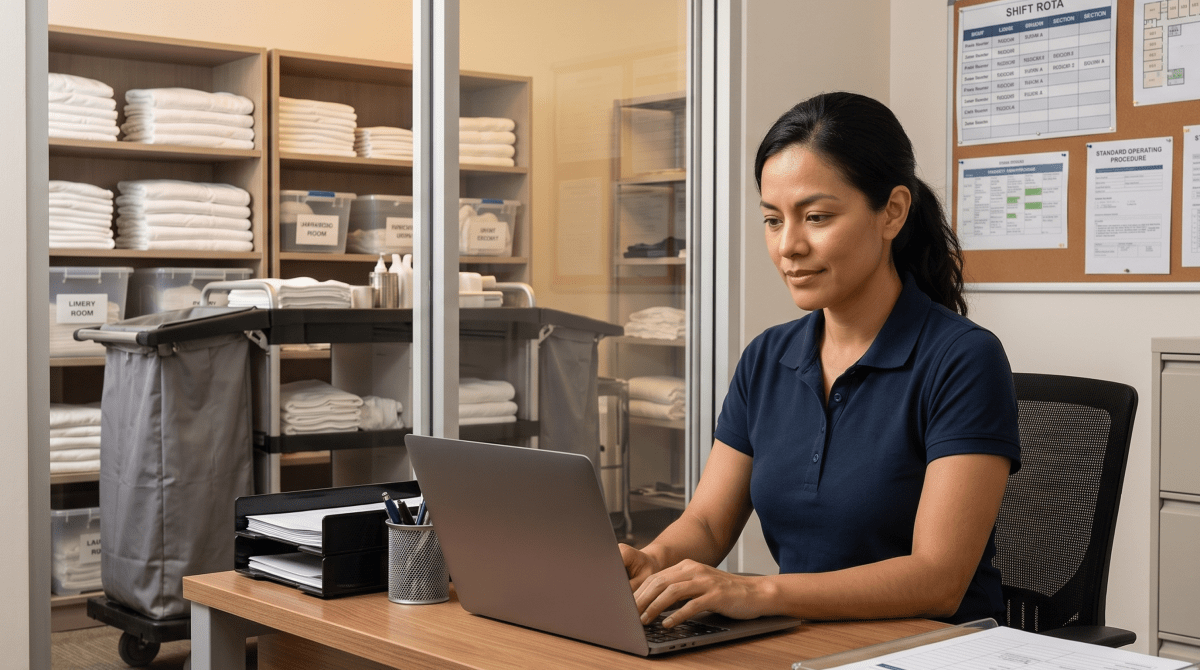 Hotel housekeeping service owner forming their LLC