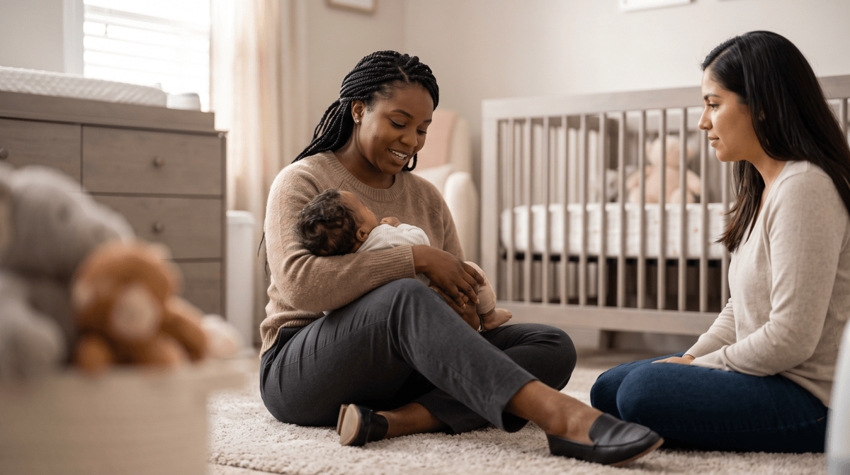Infant sleep consulting owner starting a business.
