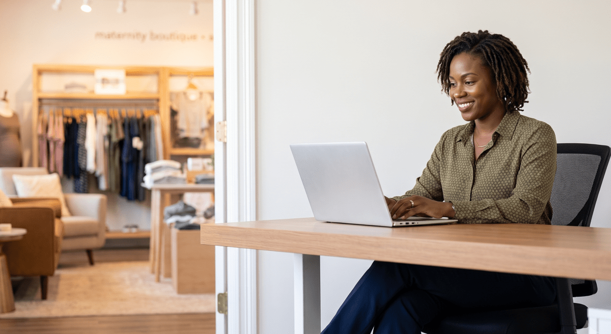 Maternity store owner forming their LLC