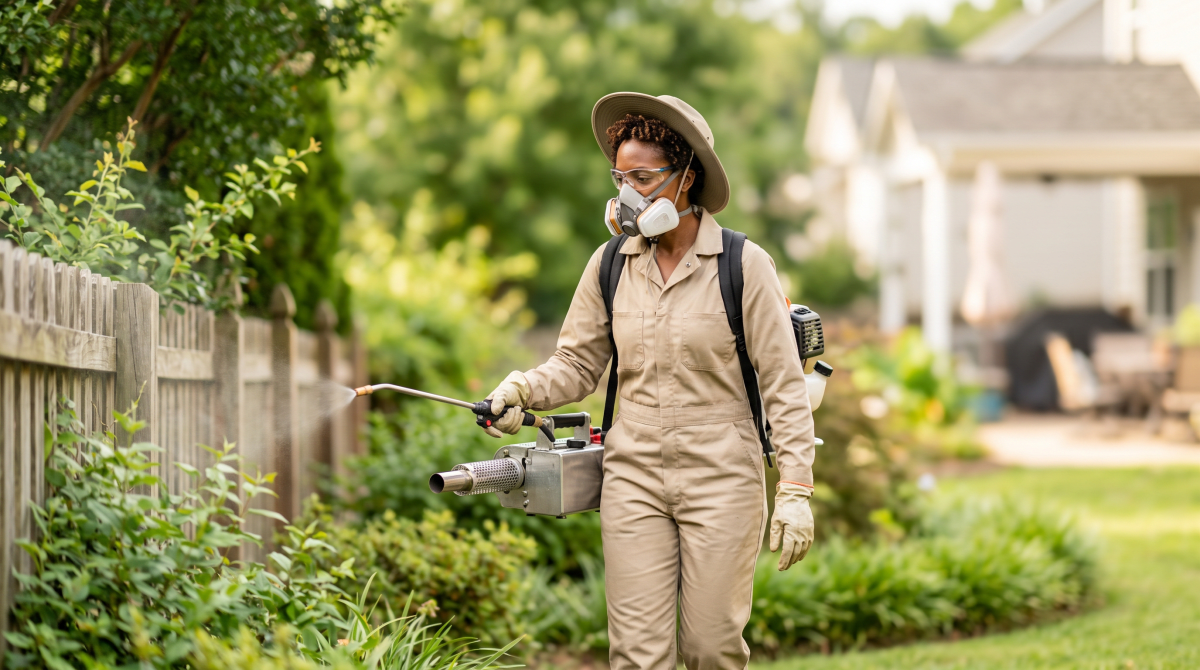 Mosquito control service owner starting a business.