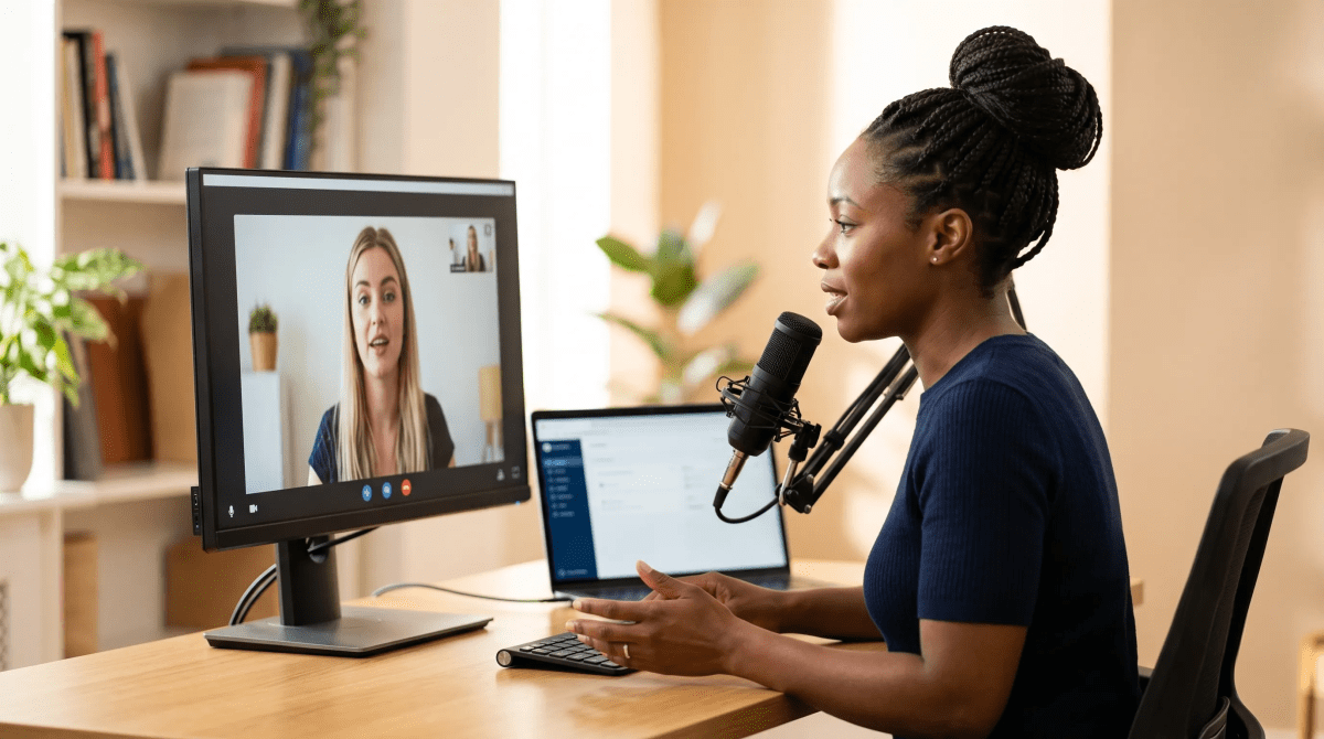 Online coaching platform owner running an online coaching platform