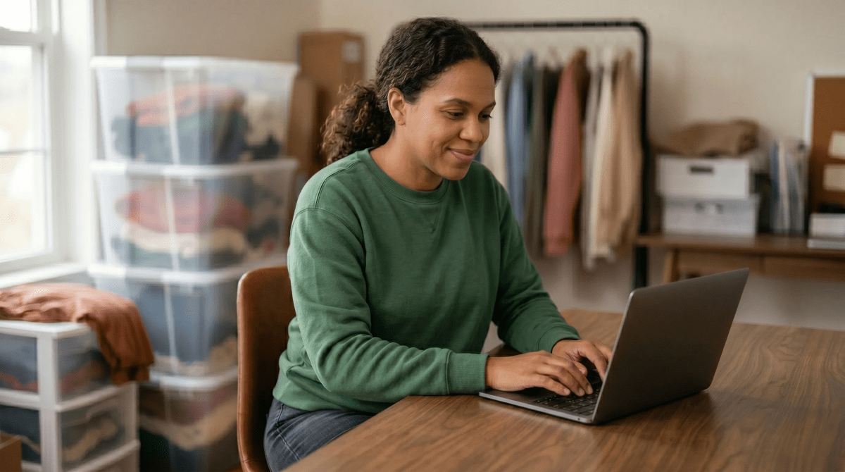 Poshmark reseller forming an LLC for online resale clothing business
