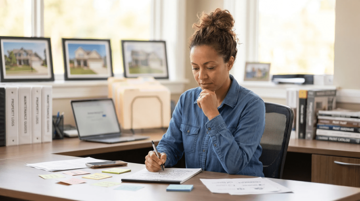 Property maintenance owner brainstorming business names