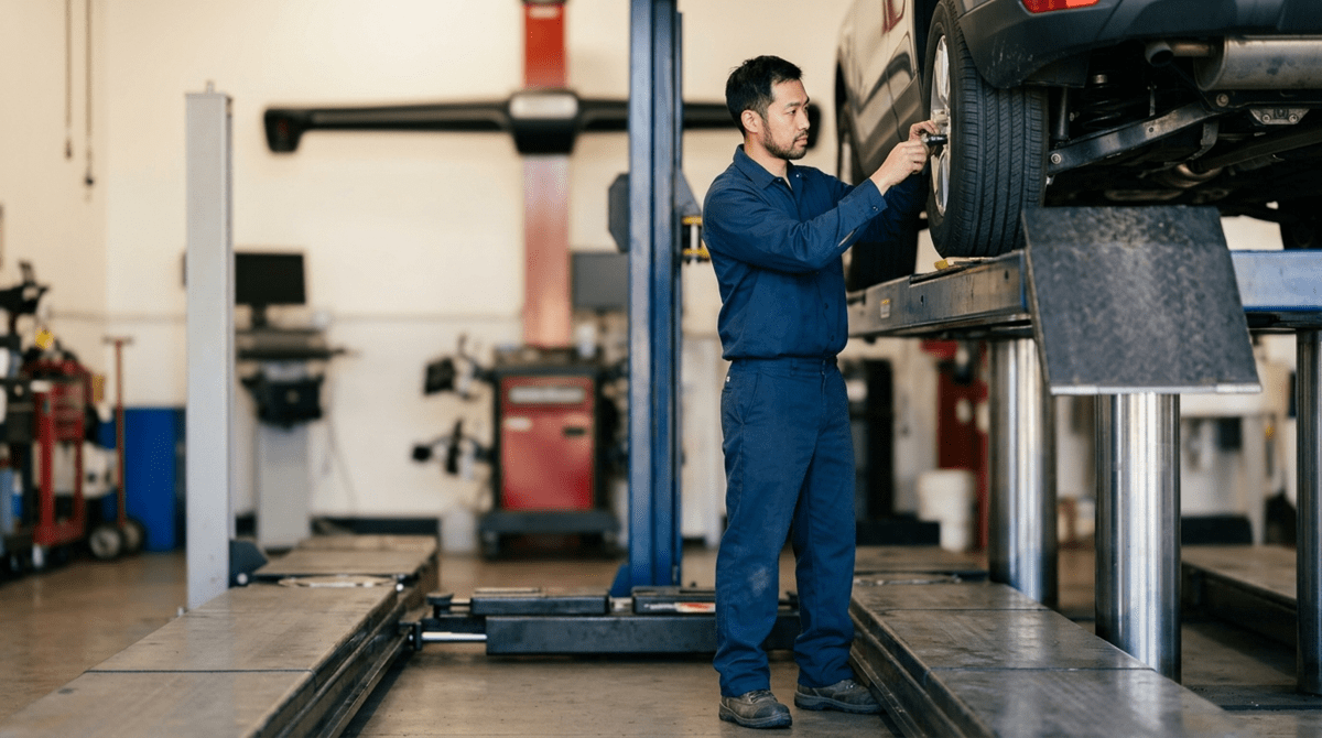 Suspension and alignment owner starting a business.
