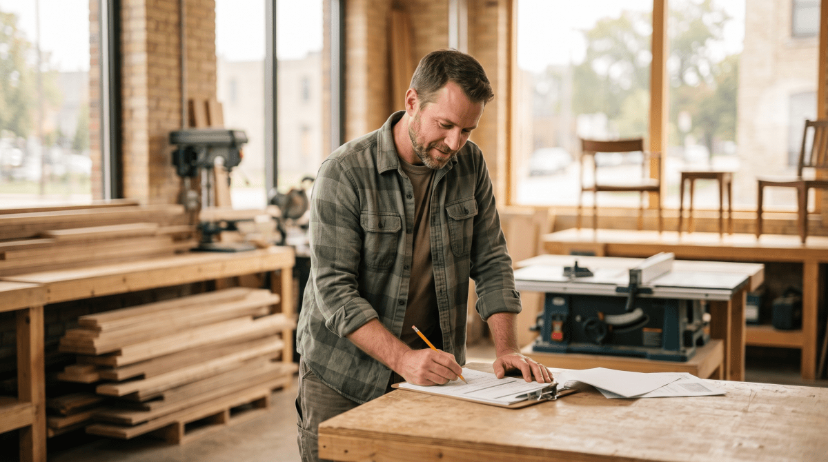 Business owner reading the top 100 quotes every self-employed person should read