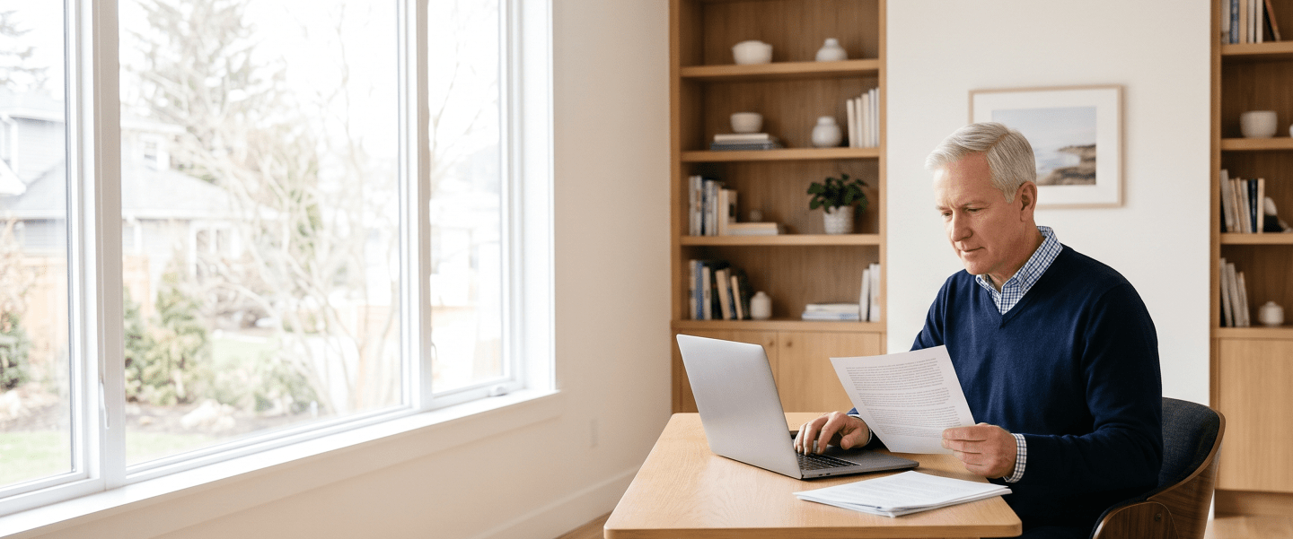 Business owner deciding whether to be their own registered agent.