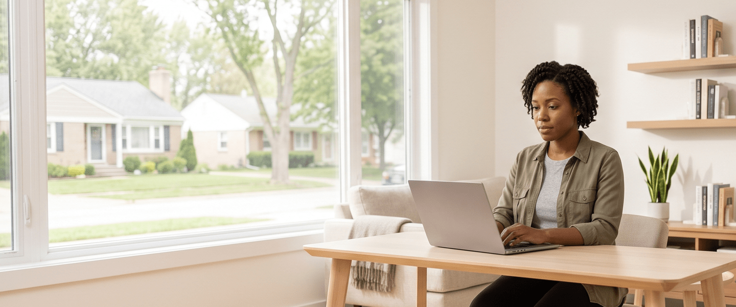 Business owner setting up a virtual address for their LLC.