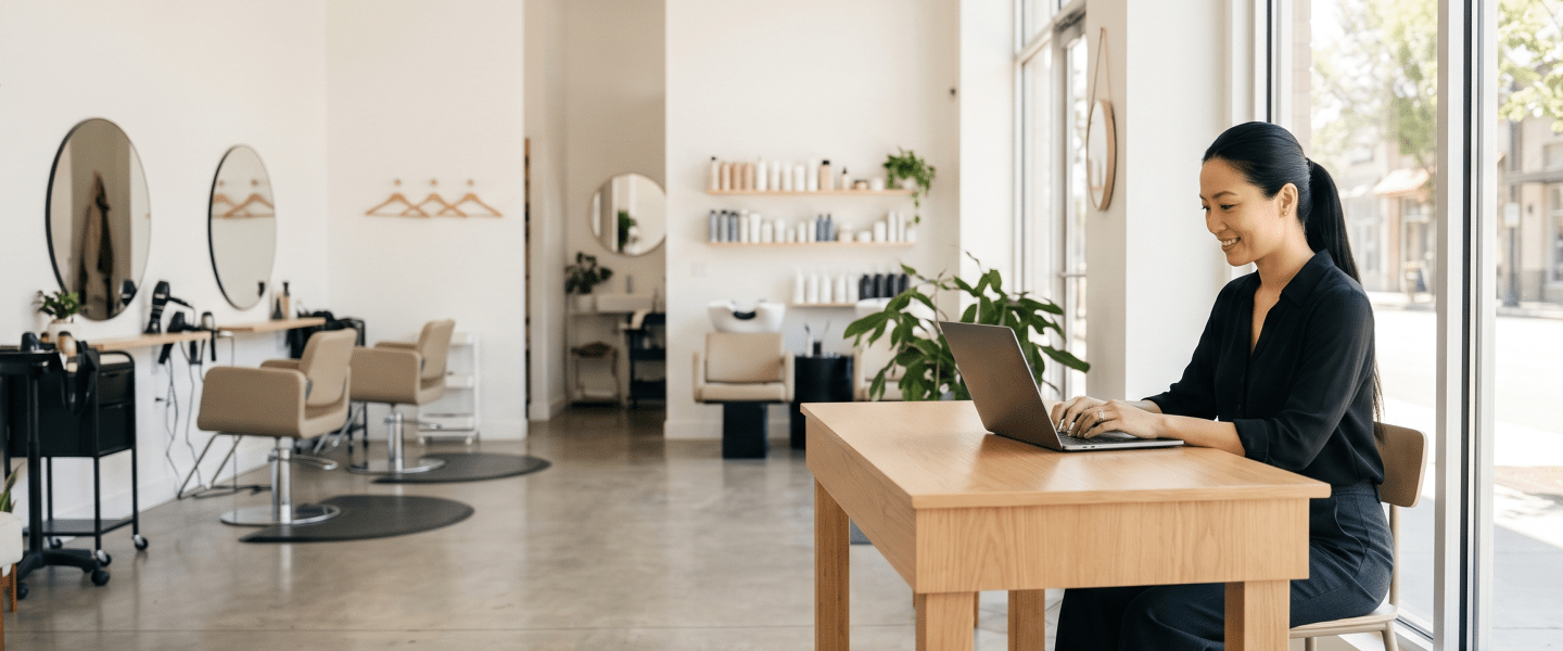 Salon owner changing their LLC name.