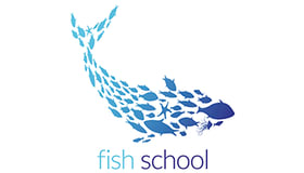 Fish School Logo