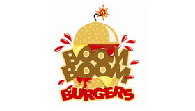 Boom Boom Burger Logo