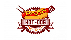 Hot Dog Logo