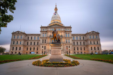 Michigan state capitol