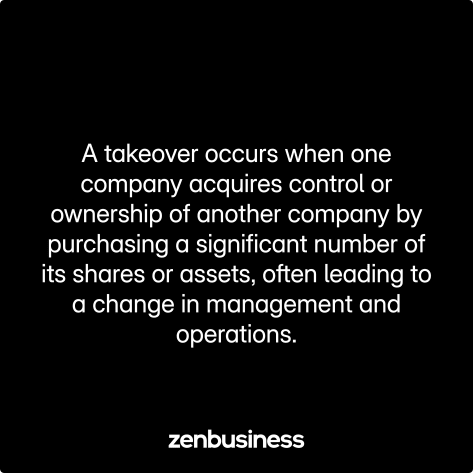 takeover defined