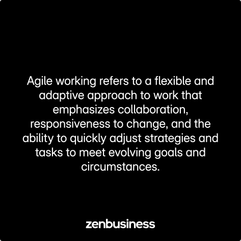 agile working defined