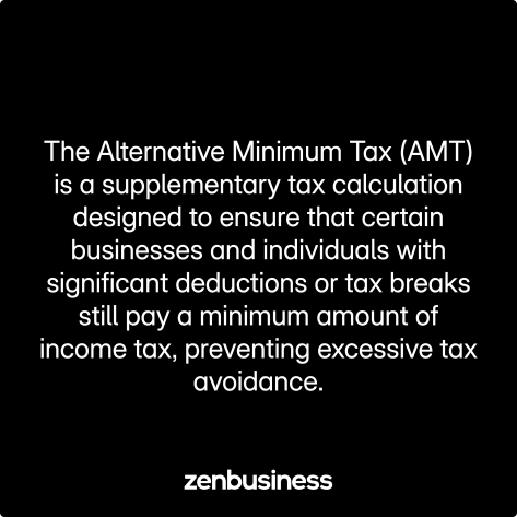 alternative minimum tax defined