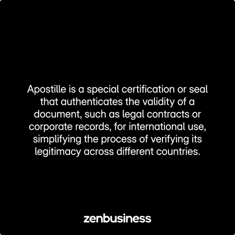 apostille defined