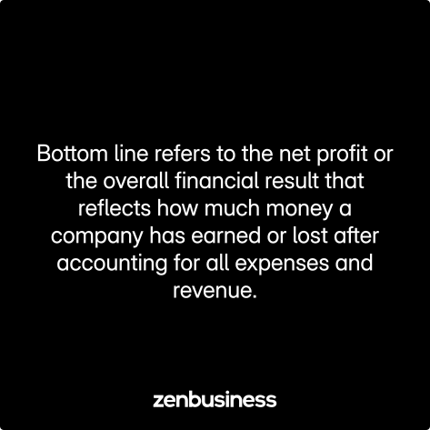 bottom line defined