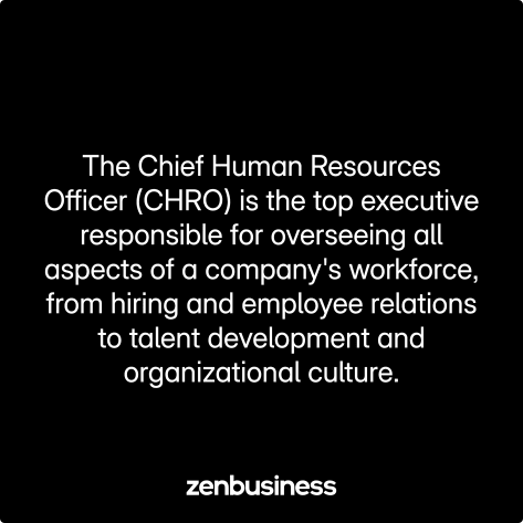 chief human resources officer defined