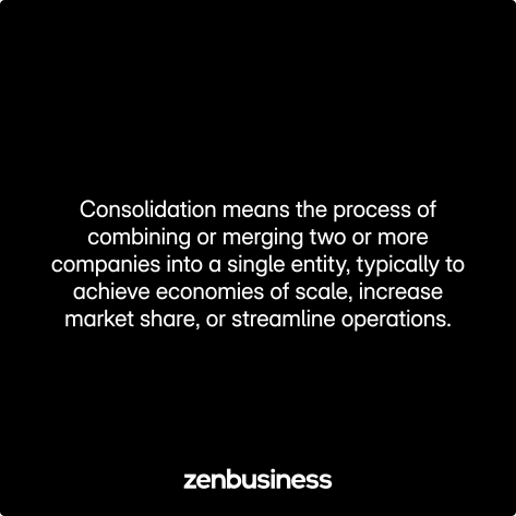 consolidation defined