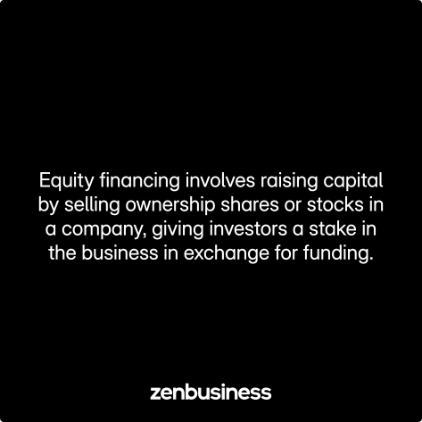 equity financing defined