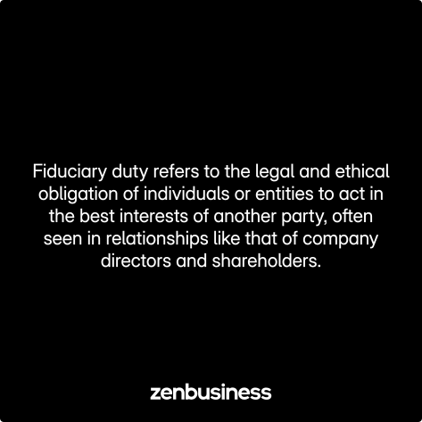 fiduciary duty defined
