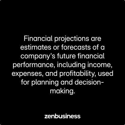 financial projections defined