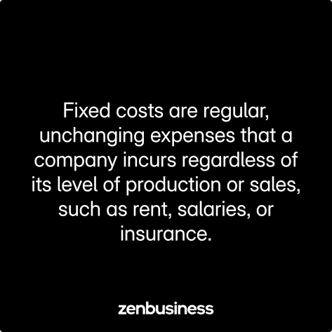 fixed costs defined