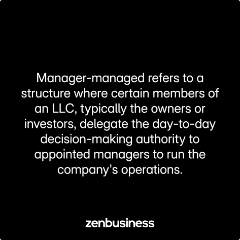 manager managed defined