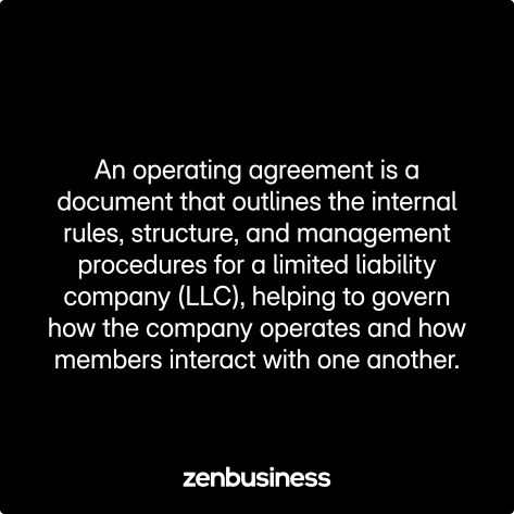 operating agreement defined