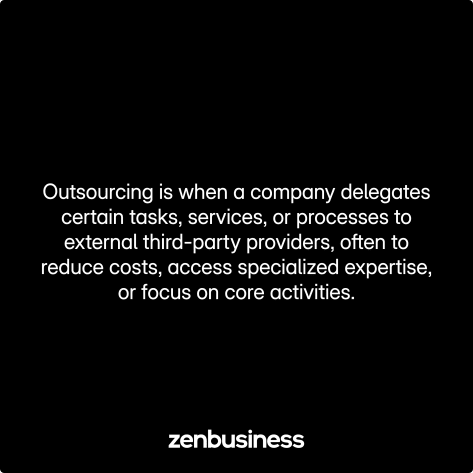 outsourcing defined